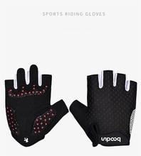 NEW Men's Lycra Short Bicycle Gloves Half-Finger Anti-skid Cycling Bike Gloves Silicon fill Female Sports Glove Guantes Ciclismo 2024 - buy cheap