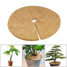Natural Coconut Coir Fiber Mulch Rings Mat Disc Plant Cover Tree Protection 2024 - buy cheap