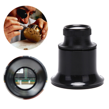 20X Monocular Glass Magnifier Watch Jewelry Repair Tools Loupe Lens Black Watch Repair Magnifier 2024 - buy cheap