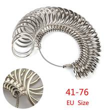 EU/JP/KR/UK Useful Standard Jewelry Measuring Tool Rings Size Metal Finger Ring Sizer Measure Gauge 2024 - buy cheap