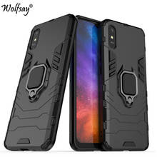 Funda a prueba de golpes para Xiaomi Redmi 9A, carcasa con soporte de succión magnética, cobertura de borde completo para Redmi 9A, Redmi 9A, 9C, 9, 8, 7A 2024 - compra barato