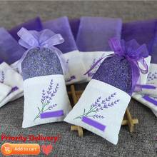 1 Pack Natural Lavender Bud Dry Flower Sachet Bag Wardrobe Car Room Air Refreshing Desiccant Home Fragrance Sachets Moth &Mildew 2024 - buy cheap