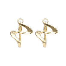 VODESHANLIWEN 2019 Copper Earrings For Wedding Girls Geometric Handmade Earrings Accessories 2024 - buy cheap