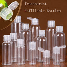 Botellas rellenables de plástico transparente, atomizador de viaje para botella de Perfume, bote vacío con aplicador pequeño, 10/20/30/50/100ml 2024 - compra barato