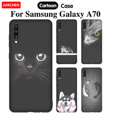 JURCHEN чехол для телефона для samsung Galaxy A70 2019 чехол силиконовый мультяшный Мягкий ТПУ задняя крышка для samsung Galaxy A7 A705F A7050 чехол 2024 - купить недорого