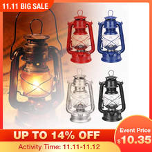 Portable Handheld Oil Lamp Iron Retro Style Candlestick Outdoor Lighting Home Decoration 4 Colors Lantern Kerosene Camping Lamp 2024 - buy cheap