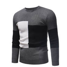 Autumn And Winter New Fashion Comfortable Men's Round Neck Sweater Cotton Thin Men's Pullover Sweaters Casual Knitted Sweater 2024 - buy cheap