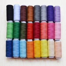 Embroidering Machine Accessories Polyester Thread Sewing Thread DIY Home Sewing Supplies 200 Yards Multi-color 24Pcs/set 2024 - buy cheap