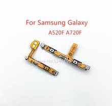 1pcs apply For Samsung Galaxy A5 A520 A520F A7 A720 A720F power switch button side volume key soft cable Replace 2024 - buy cheap