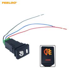 FEELDO 1PC Car 12V Fog Light 5Pin Switch On-Off Button with Cable For Toyota Camry Corolla Work Light Switch Wire #MX6136 2024 - buy cheap