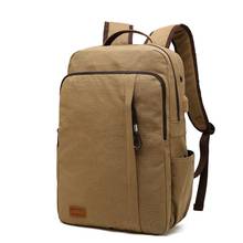 AUGUR Men Laptop Backpacks Large Canvas Shoulder Bag Waterproof Daypacks Fashion School Bags Vintage Travel Backpack mochilas 2024 - buy cheap