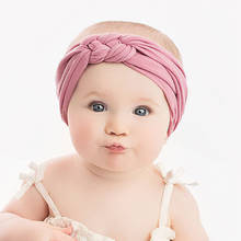 Such Soft Nylon Headband for Baby Headwear Twist High Elastic Bow Newborn Turban Infant Headwrap Children Photoprop Headdress 2024 - buy cheap