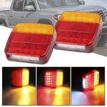 1 Pair 12V Trailer Lights Truck Caravan Taillight 26 LEDs Tail Light Turn Signal Indicator Car Rear Reverse Brake Stop Lamp 2024 - buy cheap