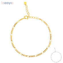 Lozoya-pulsera de cadena de casillero de Plata de Ley 925 para mujer, joyería de lujo para mano, estilo Rock Punk, joyas de fiesta, 2021 2024 - compra barato