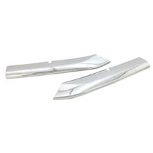 2Pcs ABS Chrome Front Grill Cover Trims Strip Sticker Accessories for Mazda CX-3 CX3 2015 2016 2017 2018 Car Styling Accessories 2024 - buy cheap