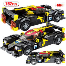 City DIY Pull Back Vehicle Supercar Building Blocks Racing Car MOC Model Bricks Educational Toys For Children 2024 - buy cheap