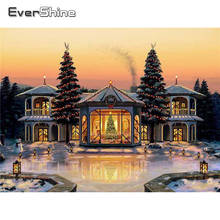 Evershine Diamond Painting Landscape Full Square Diamond Mosaic Full Embroidery Scenery Winter Cross Stitch Kit Home Decoration 2024 - buy cheap