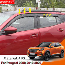 Toldos decorativos para coche, accesorios para Peugeot 2008, 2019, 2020, 4 unidades 2024 - compra barato