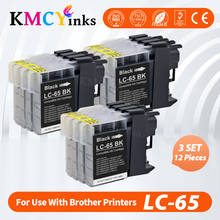 KMCYinks LC11 LC16 LC38 LC60 LC65 LC67 LC985 LC990 LC1100 Cartucho de Tinta Compatível para Impressora Brother DCP- J140W 145C 185C 195C 2024 - compre barato