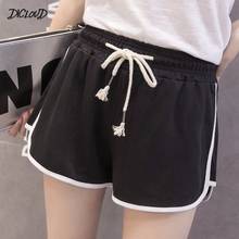 Casual Shorts Woman Harajuku  High Waist Booty Shorts Female  Black White Loose Beach Sexy Short S-XXL 2024 - buy cheap