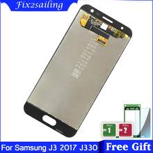 Super AMOLED LCDs For Samsung Galaxy J3 2017 J330 J330F Phone LCD Display Touch Screen Digitizer Assembly Replacment 2024 - buy cheap