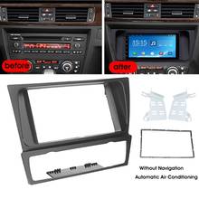 Kit de instalação do painel de rádio automotivo, 2din, estéreo, para bmw 3 séries e90 e91 2005-2012 2024 - compre barato