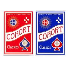 Ellusionist Cohort Marked Playing Cards Blue/Red Casino Poker USPCC Deck Magic Card Games Magic Tricks Props for Magician 2024 - buy cheap