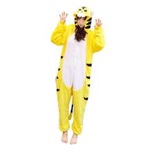 Halloween Female Cosplay Tiger Costume Party Role Playing Animal Pajama Hoodie Woman Adult Cartoon Costume 2024 - buy cheap