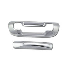 Chrome tronco porta traseira alça capa para 1999-2004 jeep grand cherokee 2024 - compre barato