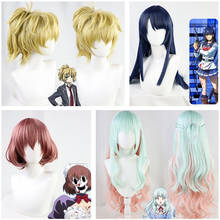 Anime High-Rise Invasion Tenkuu Shinpan Cosplay Honjo Yuri Mayuko Nise Mask Man Shinzaki Kuon Hair Cosplay Wigs 2024 - buy cheap