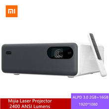 Origianl Xiaomi Mijia Laser Projector 2400 ANSI Lumens 1920*1080P Full HD 3D Projector Home Cinema Beamer Android Wifi MIU TV 2024 - buy cheap