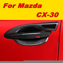 Protector de manija de CX-30 para coche Mazda CX30 CX 30, protector de puerta, cuenco de puerta, accesorios de estilo 2024 - compra barato