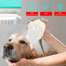 3 In 1 Pet Shower Sprayer And Scrubber Pet Grooming Bath With Shampoo Container Dog Shower Head Bathing Tool Pet Hair 2024 - buy cheap