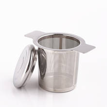 Stainless Steel Tea Infuser Filter Basket Fine Mesh Tea Strainer with 2 Handles Strainer SUB Sale 2024 - buy cheap