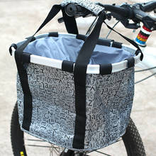 Bicicleta dobrável cesta frente pannier ciclismo quadro saco da bicicleta equitação bolsa mtb saco de bagagem bikepacking 20kg carga sacos de bicicleta 2024 - compre barato