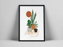 Planter Art Print | Potted Plant Poster | House Plants Wall Art | Printable Botanical Art | Snake Plant Wall PriDrawing Wbrm Col 2024 - buy cheap