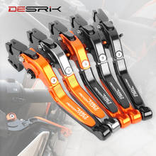 Palancas de embrague de freno extensibles para motocicleta, freno de mano plegable CNC de alta calidad, para KTM 790 Adventure R 790 ADV 2018 2019 2020, novedad 2024 - compra barato