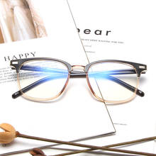 Óculos anti-azul para homens e mulheres, óculos com proteção de radiação azul, proteção uv, bloqueio do computador para jogos 2024 - compre barato