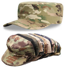 Кепка мужская тактическая без рисунка, однотонная камуфляжная приталенная шапка в стиле милитари, бейсболки камуфляжные Мультикам бейсболка для пустыни, FG, солдатская шляпа 2024 - купить недорого