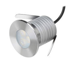 Luz LED subacuática para piscina, 3W, IP68, impermeable, DC12-24V, seguridad, estanque, fuente, foco, lámpara subterránea 2024 - compra barato