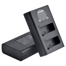 Kingma EN-EL9 en el9a carregador de bateria usb carregador duplo com display inteligente para nikon d40 d40x d60 d5000 d3000 câmeras 2024 - compre barato