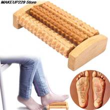 1pc Wooden Foot Massage Roller Massage Feet Plantar Fasciitis Roller Reflexology 2024 - buy cheap