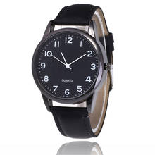 Fashion Mens Watches Waterproof Leather Strap Analog Quartz Round Wrist Watch Business men's watch Male Clock relogio masculino 2024 - buy cheap