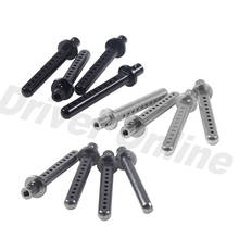 4pcs Aluminum Alloy RC Car Body Posts Mount with Clip for 1/10 Crawler Axial SCX10 90027 RC4WD D90 TF2 Tamiya CC01 2024 - buy cheap
