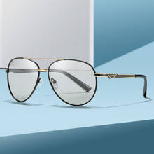 Óculos de sol polarizado clássico masculino, óculos escuros com proteção uv400 de metal para direção 2024 - compre barato