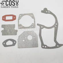 1 Set Chainsaw  Paper Gasket Kit To Fit 45cc 52cc 58cc Crankcase Carburetor Muffler Cylinder Gaskets Full Set Spare Parts 2024 - buy cheap