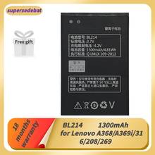 Аккумулятор Supersedebat для телефона Lenovo A368, A369i, A316, A208, A269, аккумулятор для телефона 2024 - купить недорого
