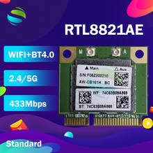 AzureWave-AW-CB161H RTL8821AE, Mini PCIe, WLAN, WIFI, tarjeta Bluetooth 4,0, AW-CB161N, 433Mbps 2024 - compra barato