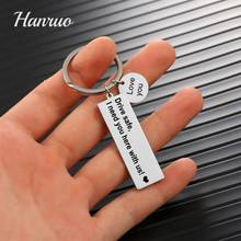 Custom Text Rectangular Round Glossy Keychain For Men Stainless Steel Lettering Jewelry Nameplate Keyring Women Gifts Wholesale 2024 - buy cheap