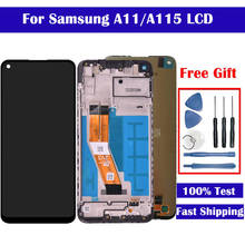 6.4'' LCD For Samsung Galaxy A11 LCD with Touch Screen Digitizer Assembly A115 Display A115F A115DS Free Shipping 2024 - buy cheap